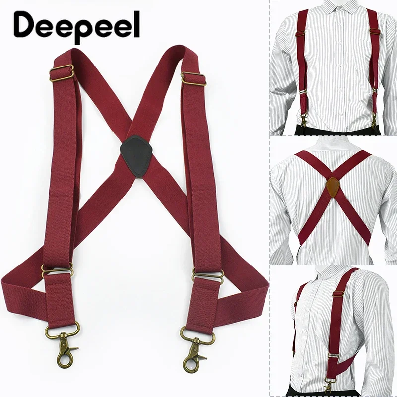 1 ชิ้น สายเอี๊ยมผู้ชาย กว้าง 3 - Men'S Formal Wear With Suspenders บทวิจารณ์และราคา
