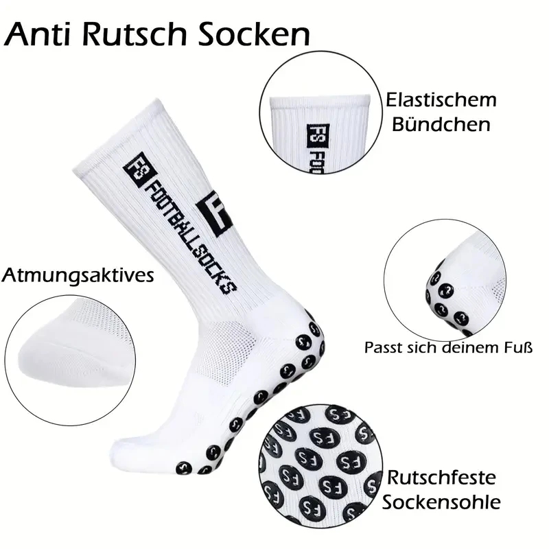 ถุงเท้าฟุตบอลกันลื่น 1 คู่ ระบ - Sock Garter Men บทวิจารณ์และราคา