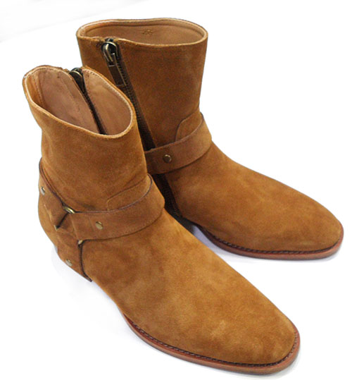 ผู้ชายหนังแท้ Handmade Boutiqu - Men Formal Wear With Boots บทวิจารณ์และราคา