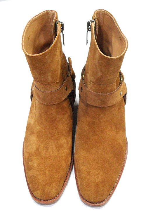 ผู้ชายหนังแท้ Handmade Boutiqu - Men Formal Wear With Boots บทวิจารณ์และราคา